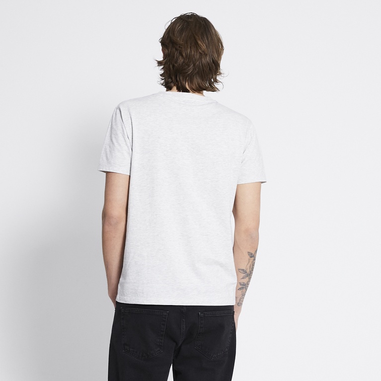 Printed tee "Bill" Grey melange 5